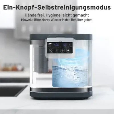 4 l elektrický kompostér Kuchyňský kompostér s víkem 2 filtry s aktivním uhlím a LED displejem Černá barva