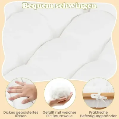 Dřevěný lezecký oblouk s měkkým polštářem na houpání, lezení a plazení. Lezecká věž šedá.