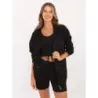Dámská třídílná souprava basic černá MODA7742