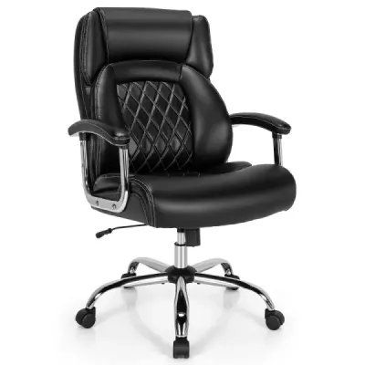Manažerská židle ergonomická kancelářská židle s nosností až 225 kg kancelářská židle s houpací funkcí