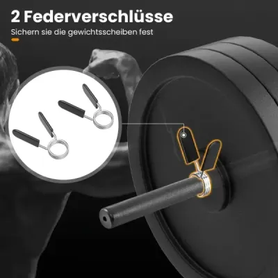 Šestihranná záchytná tyč robustní činka s plochou do 226 kg nosnosti černá