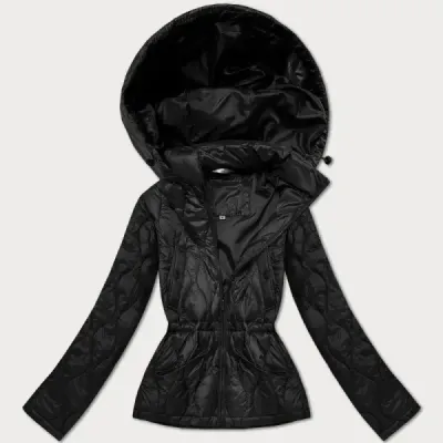Dámská lehká bunda s kapucí Minority black MODA510
