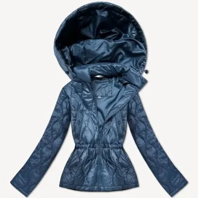 Dámská lehká bunda s kapucí Minority blue (B25-510-30)