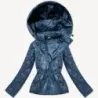Dámská lehká bunda s kapucí Minority blue (B25-510-30)