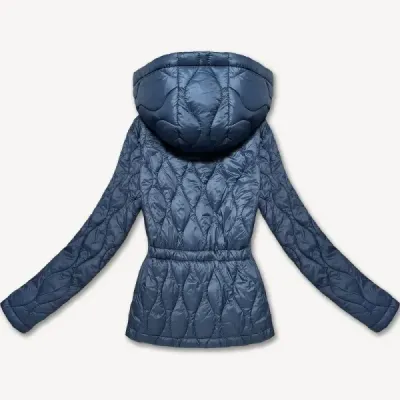 Dámská lehká bunda s kapucí Minority blue (B25-510-30)