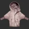 Dámská podzimní bunda MODA6913 světle růžová