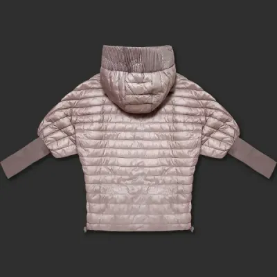 Dámská podzimní bunda MODA6913 světle růžová