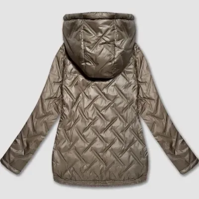 Lehká dámská bunda plus size S'West MODA8558BIG béžová