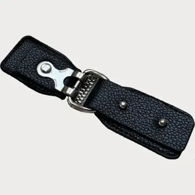 Kožená bunda s kožešinovým límcem Glakate MODA8091 béžová