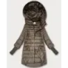 Dámská přechodná bunda MODA1828 béžová