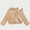 Dámská manšestrová bunda s vysokým stojáčkem J Style sand (5M3230-333)