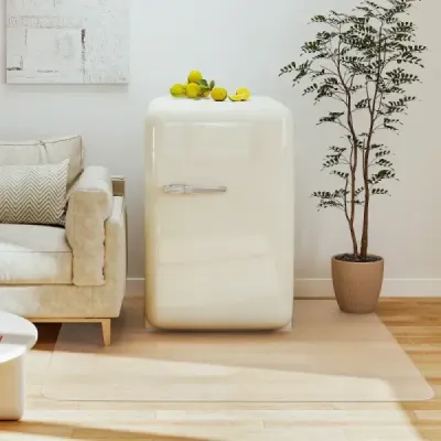180 x 160 cm podložka pod kancelářskou židli Průhledná PVC ochranná rohož Podlahová ochranná rohož
