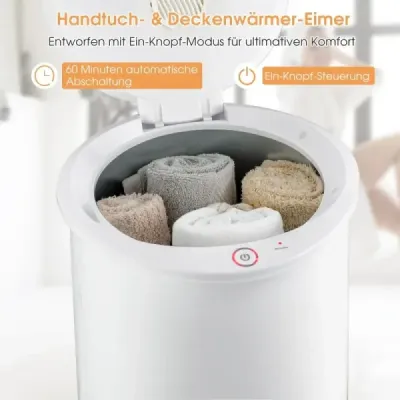21L ohřívač ručníků Bucket s časovačem Elektrický sušák ručníků Stropní ohřívač bílý