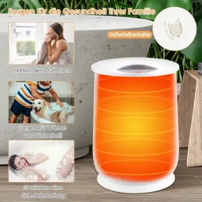 21L ohřívač ručníků Bucket s časovačem Elektrický sušák ručníků Stropní ohřívač bílý