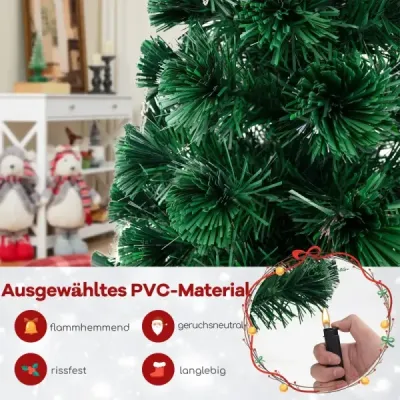 120cm umělý vánoční stromek ze sklolaminátu s osvětlením vánoční stromek