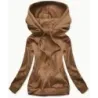 Dámská mikina toffee (W02-157)