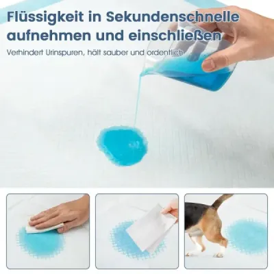 Výcvikové podložky pro psy Odolné proti vodítku 6vrstvé provedení Podložky pro štěňata Podložky pro štěňata (90 x 60 cm 150 kusů)