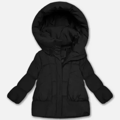Dámská péřová bunda S'West oversize černá MODA8539