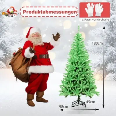 180 cm umělý vánoční stromek, svítí ve tmě, jedle, vánoční stromek, umělý stromek