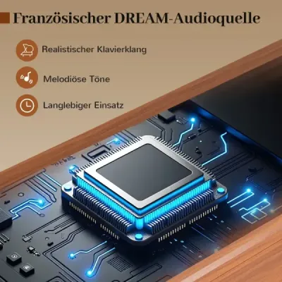 88klávesové piano s kladívkovou mechanikou a digitálním push-pull zásuvkou