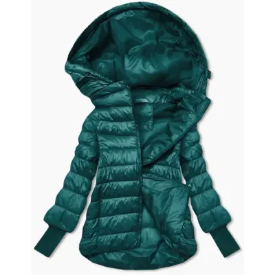 Dámská zimní bunda MODA6636 morská