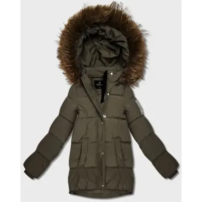 Dámská zimní bundai MODA60610 zelená