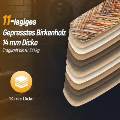 Dřevěný balanční trenažér se stabilizovaným korkovým válečkem, pokročilý wobble board, skateboard
