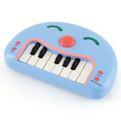 13klávesová dětská klávesnice s hudbou a světlem, přenosné hudební nástroje, dětské piano