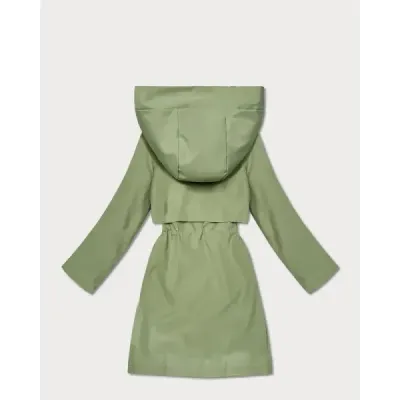 Dámská lehká podšívková parka khaki MODAK60407