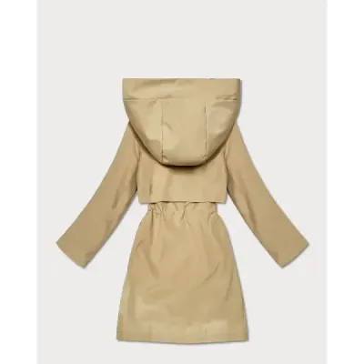 Dámská lehká podšívková parka písková MODAK60407