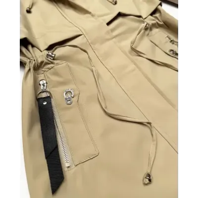 Dámská lehká podšívková parka písková MODAK60407