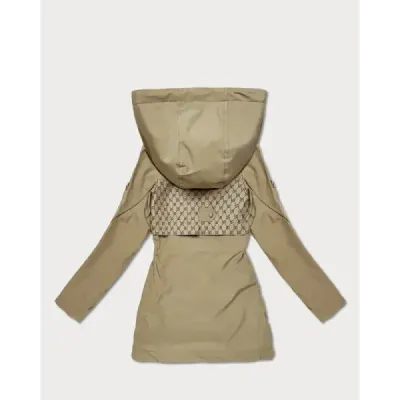 Dámská jarní bunda MODA0412 písková