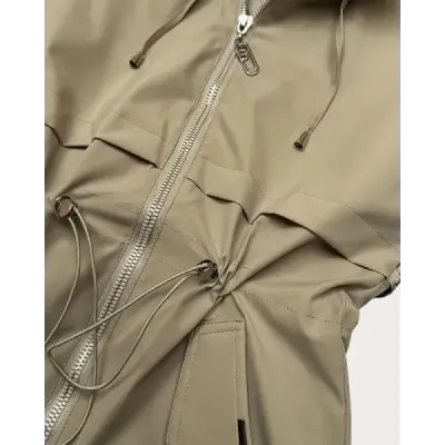Dámská jarní bunda MODA0412 písková