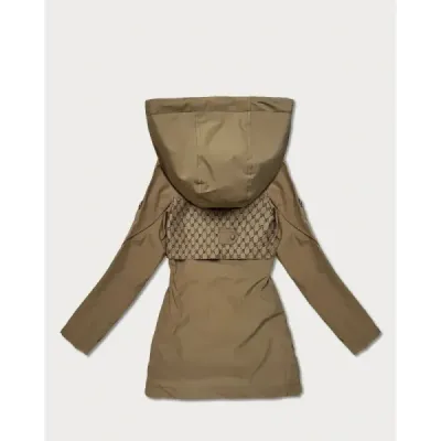 Dámská jarní bunda MODA0412 khaki