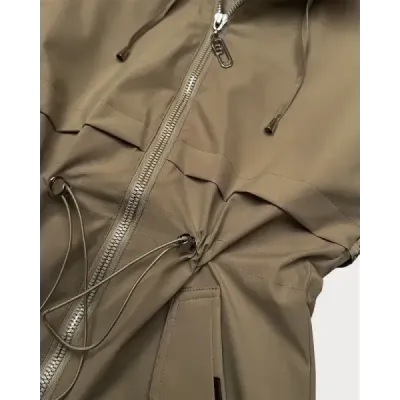 Dámská jarní bunda MODA0412 khaki