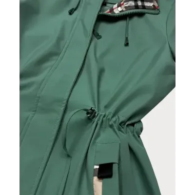 Tenká dámská jarní bunda MODA0411 zelená
