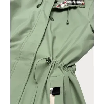 Tenká dámská jarní bunda MODA0411 khaki