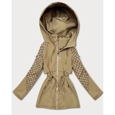 Dámská jarní bunda MODA0412 písková