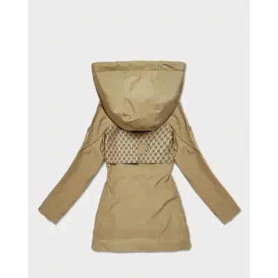 Dámská jarní bunda MODA0412 písková