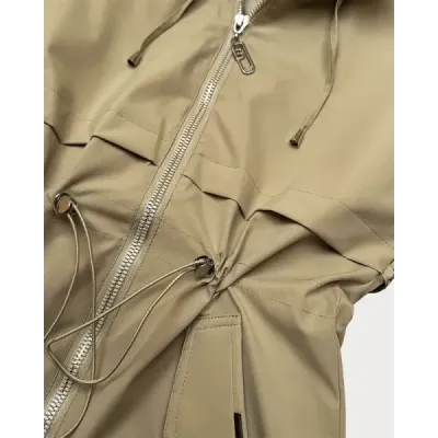 Dámská jarní bunda MODA0412 písková