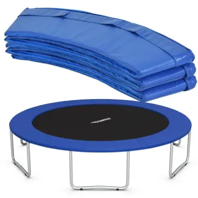 Matrace na trampolínu 427 cm x 427 cm x 10 cm Trampolína Cvičení Fitness Gymnastika Trampolína Polstrování Modrá