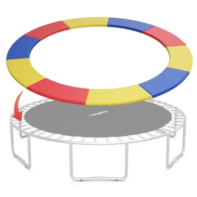 Matrace na trampolínu 427 cm x 427 cm x 10 cm Trampolína Cvičení Fitness Gymnastika Trampolína Polštář Barevný