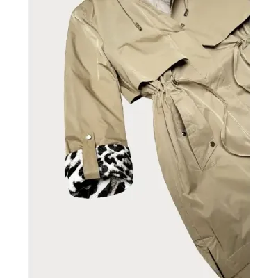 Dámská jarní bunda MODA8521 béžová