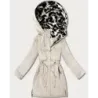 Dámská jarní bunda MODA8521 bílá