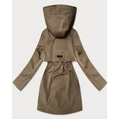 Dámská jarní bunda s podšívkou MODA2006 hnědá