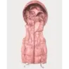 Dámská jarní vesta MODA8258 růžové