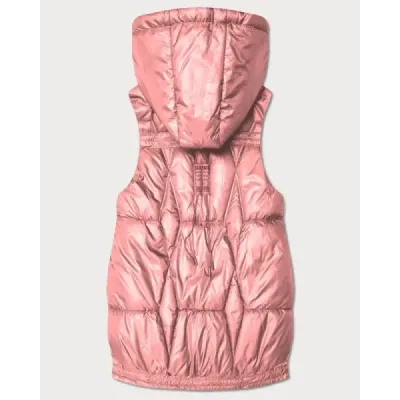 Dámská jarní vesta MODA8258 růžové