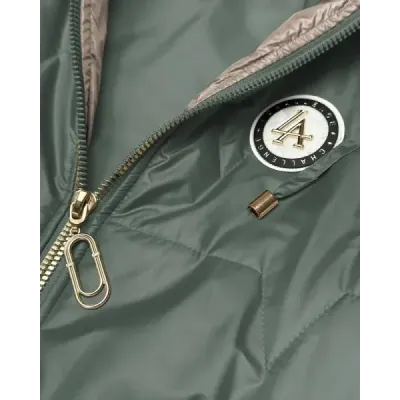 Tenká dámská vesta, khaki MODA8583