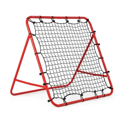 Rebounder pro fotbal s 5 nastavitelnými úhly Skládací rebound síť Fotbalová síť 100 x 100 cm