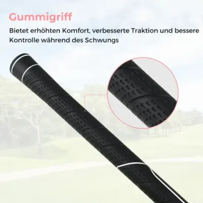 Golfový driver pro ženy, 460 cm³, hliníková hůl pro praváky s krytem hlavy a grafitovou rukojetí